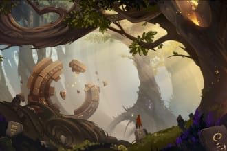 do illustration, concept art, character design