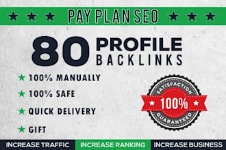 create high authority profile backlink manually