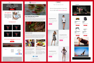 design responsive email template mailchimp email template