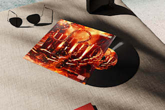design a mixtape, single, ep, album cover art