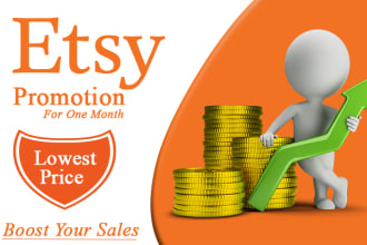 do etsy store promotion to increase shop sales
