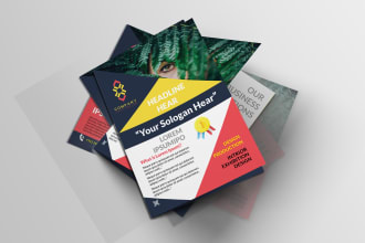 a professional trifold and bifold brochure for you
