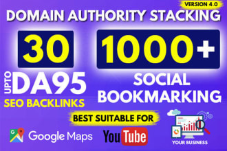 submit 1000 SEO bookmarks manually to rank website on serp
