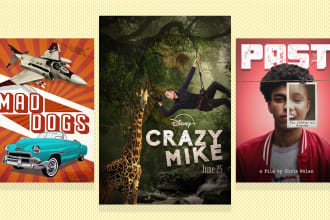 design a creative movie poster or flyer