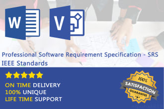 write software requirement specification, srs, technical documentation