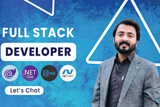 develop an asp net core, mvc and blazor web application