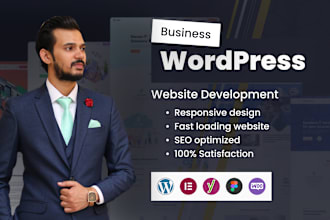 design or redesign business wordpress website