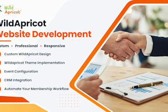 develop and design a wild apricot site