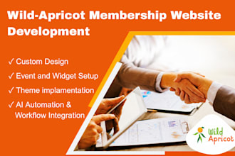 develop and design a wild apricot site