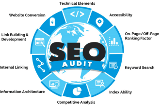create full SEO guideline audit for your website