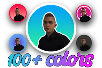 make you a professional profile photo for social media, instagram, linkedin