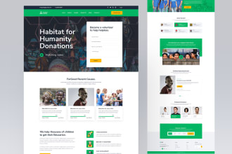 design photoshop, figma, web template or landing page