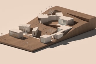 make 3d models on sketchup and rhino and renders on lumion3d