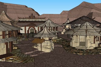 create floorplans, sketchup 3d models and renders