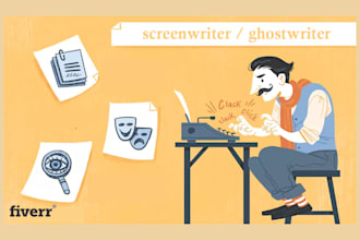 originally screen write your story or ghost write your script