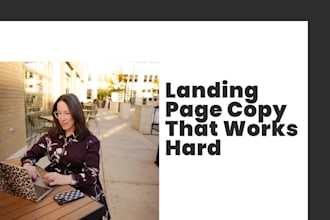 write landing page copy that converts