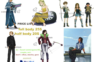 draw your ffxiv, any final fantasy, or dnd character