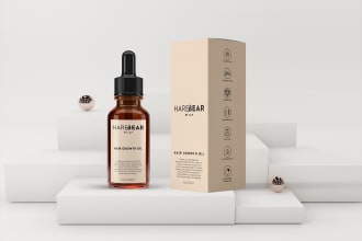 do amazon packaging design, listing images and 3d mockup