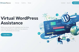 be your wordpress virtual assistant or VA for your website