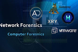 do a digital forensic and provide a technical report