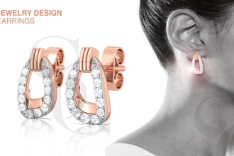 design custom jewelry 3d cad for printing and rendering