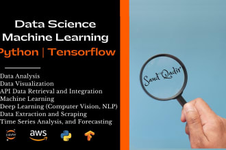 provide data science and machine learning solution in python