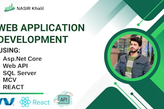 develop asp dot net mvc or dot net core application and api