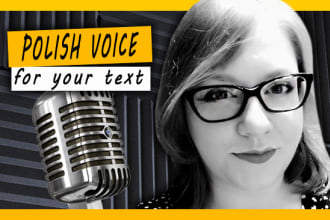 record a voice over in polish