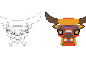 manually convert to vector, vector tracing, vectorize logo, trace