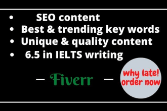 be your seo content writer for blog articles