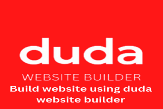 design or develop responsive site in duda website builder