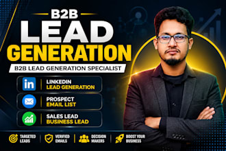 do b2b lead generation, prospect list building, and email finding