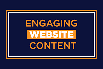 write and rewrite engaging website content