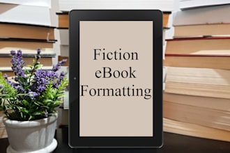 format your fiction book into an ebook for KDP
