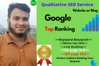 do google top ranking your website with monthly SEO service
