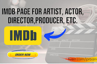 create new imdb page