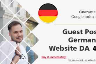 make guest post at the germany website DR 62 da 49