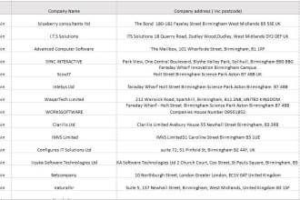 do data entry, typing, perfect web scraping, copy paste work, excel, word