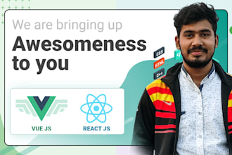 be your vuejs, nuxtjs, reactjs, nextjs, sveltekit developer