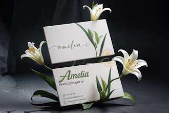 create professional business card design