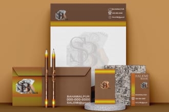 do modern logo designs,business cards and stationary designs
