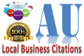 do 100 australia local citations and directory for local SEO