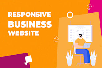 develop a responsive business website
