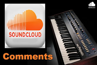 get you 500 Timed Soundcloud COMMENTS, 500 Repost, 500 Favorites in 24 Hours
