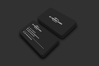 minimalist business card design