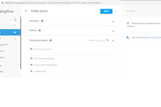 create chatbot using dialogflow