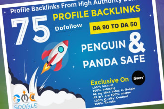 provide manually high authority profile and forum backlinks