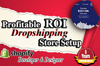 design shopify website or redesign store