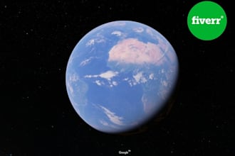 provide expert google earth mapping and visualization