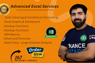 do complex projects using advanced excel and spreadsheet